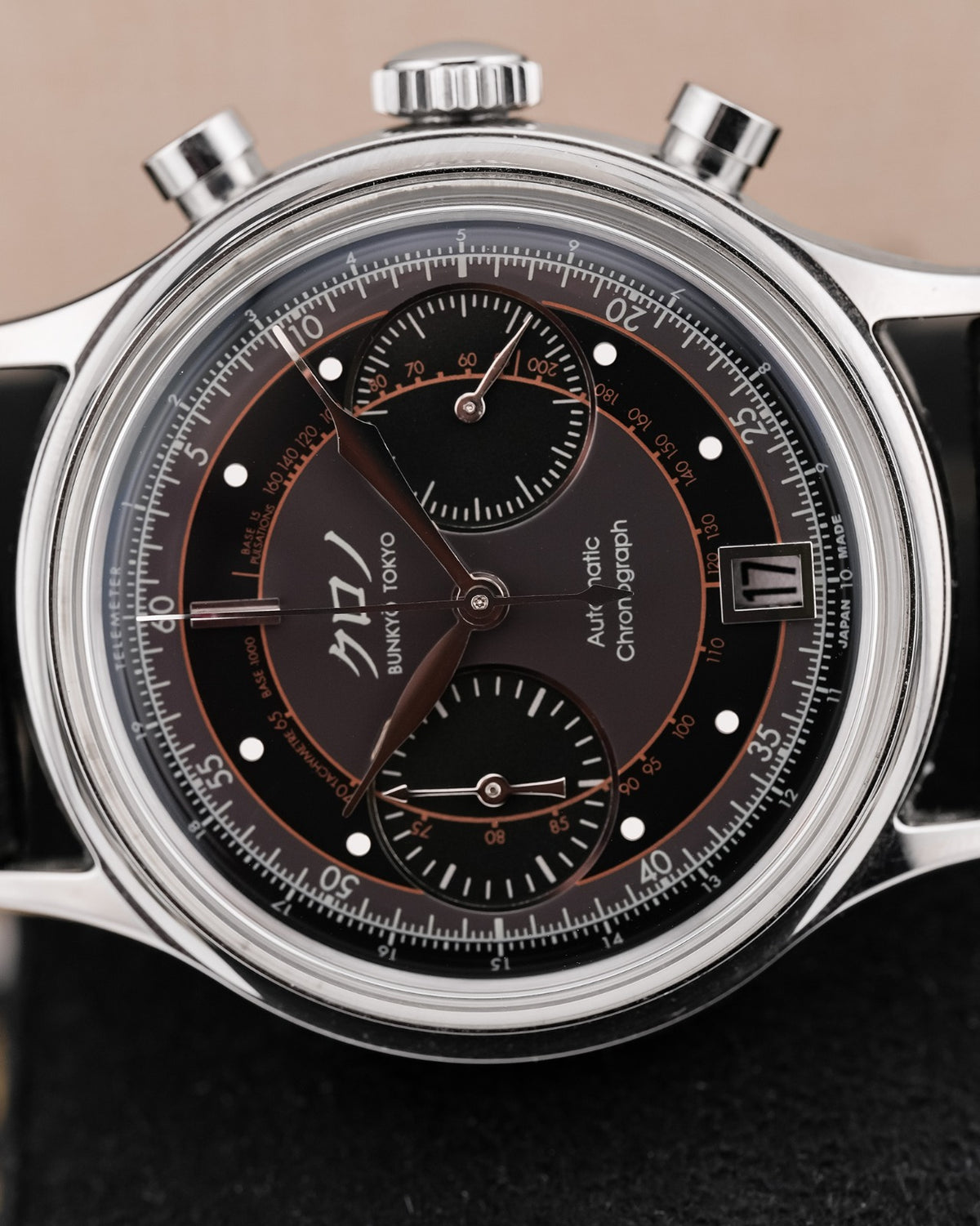 Kurono Tokyo Chronograph II  38mm limited-edition 500 chronograph 2021