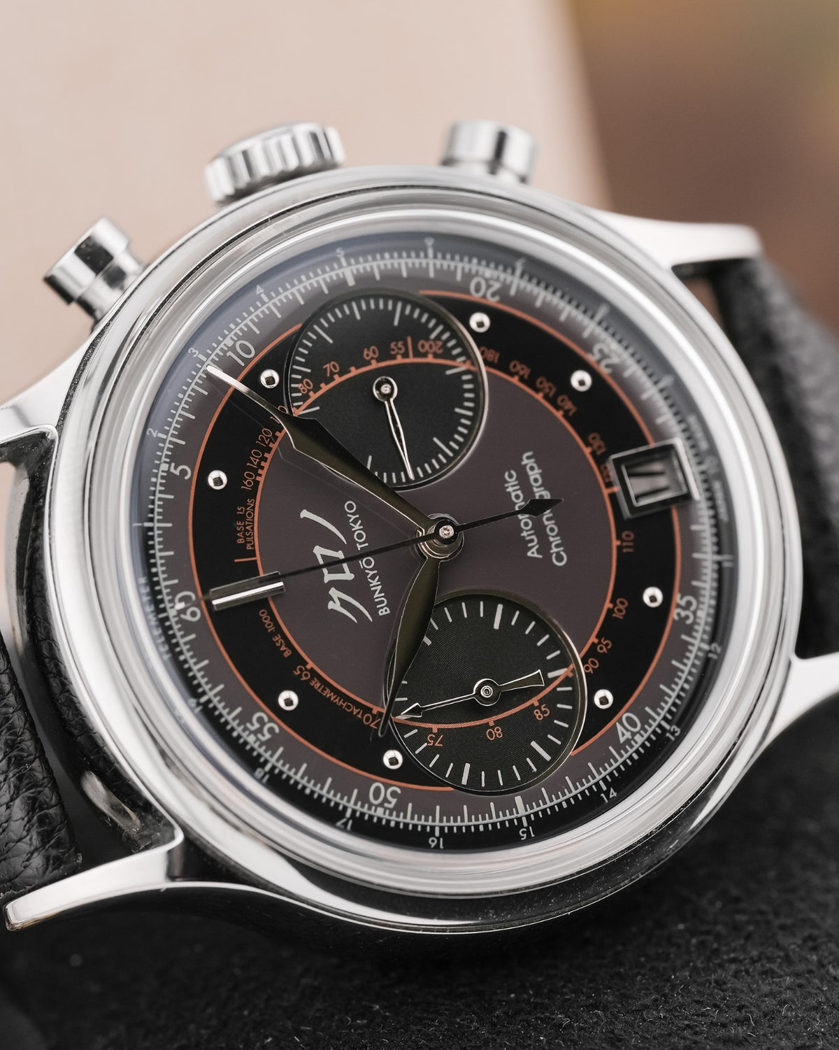Kurono Tokyo Chronograph II  38mm limited-edition 500 chronograph 2021