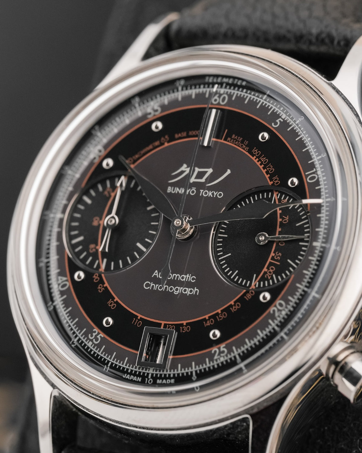 Kurono Tokyo Chronograph II  38mm limited-edition 500 chronograph 2021