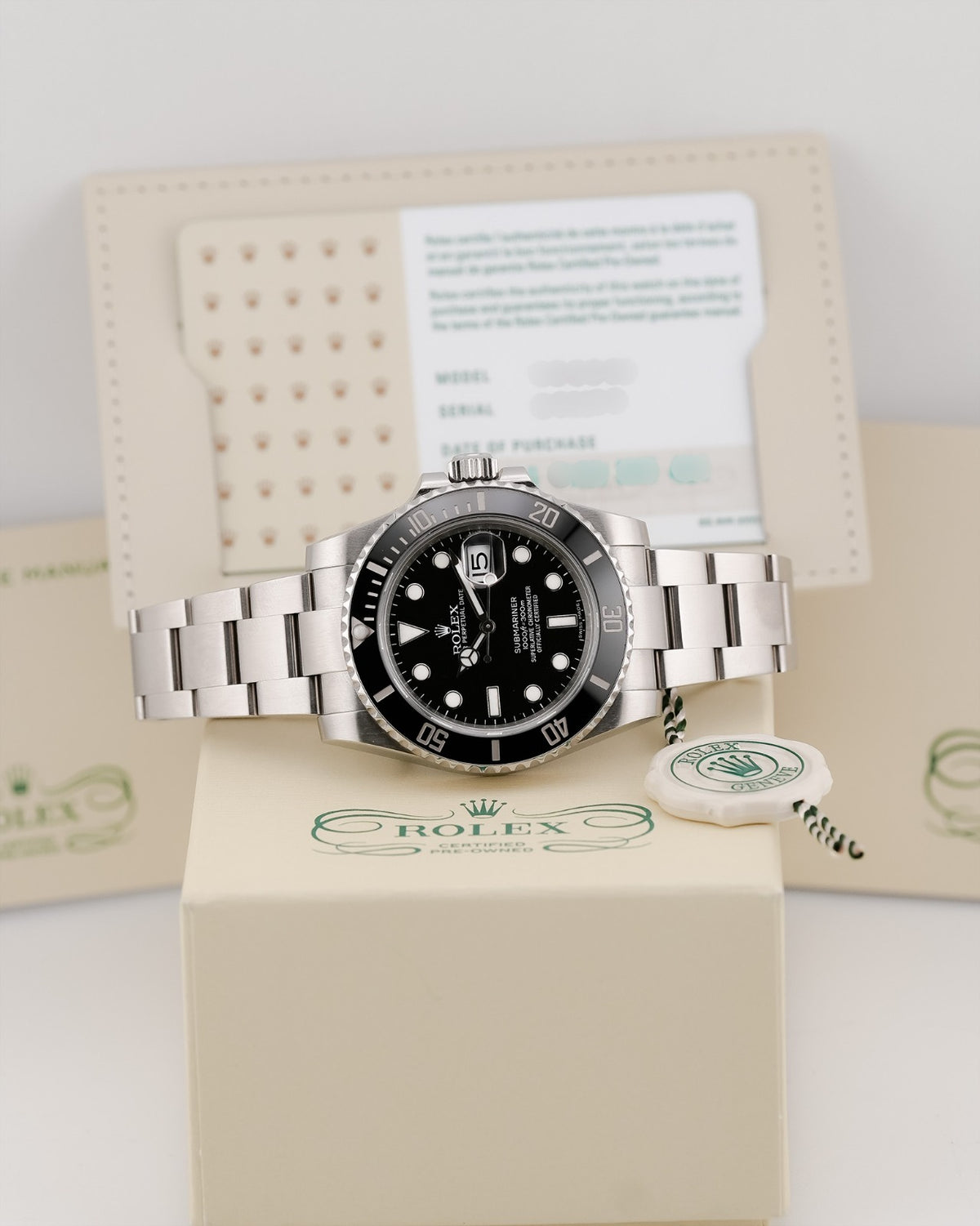 Rolex Submariner Date 40mm stainless steel (CPO 2025)