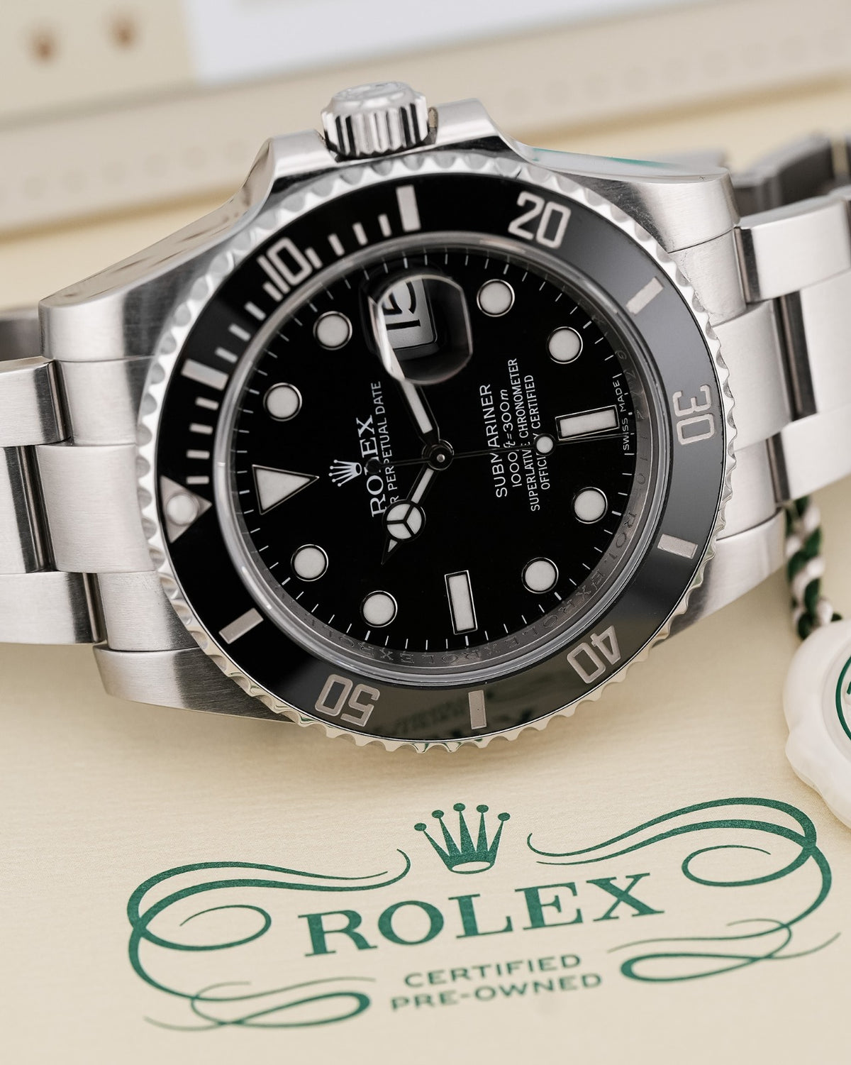 Rolex Submariner Date 40mm stainless steel (CPO 2025)