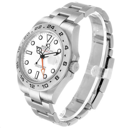 Rolex Explorer II Stainless Steel White Dial 2021