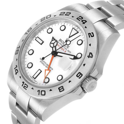 Rolex Explorer II Stainless Steel White Dial 2021