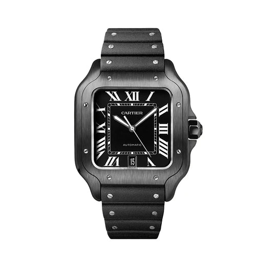 Cartier Santos De Cartier Large Steel ADLC Black 2025