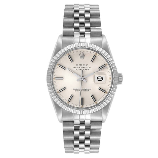 Rolex Datejust 36mm 16030 Jubilee White Dial 1983